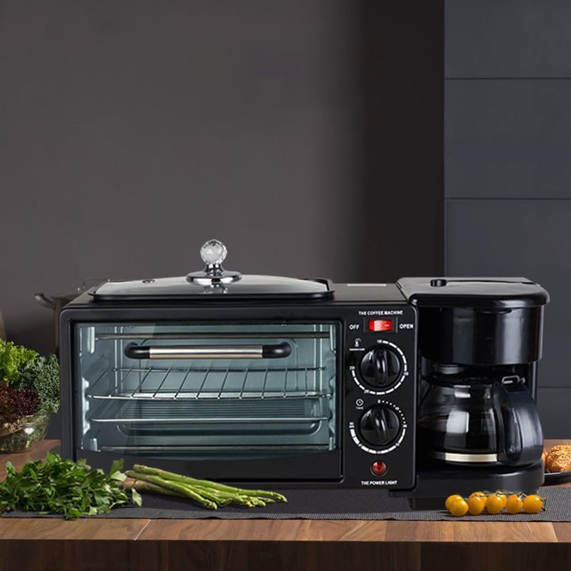 🍳☕ Máquina de Desayuno Multifunción 3 en 1