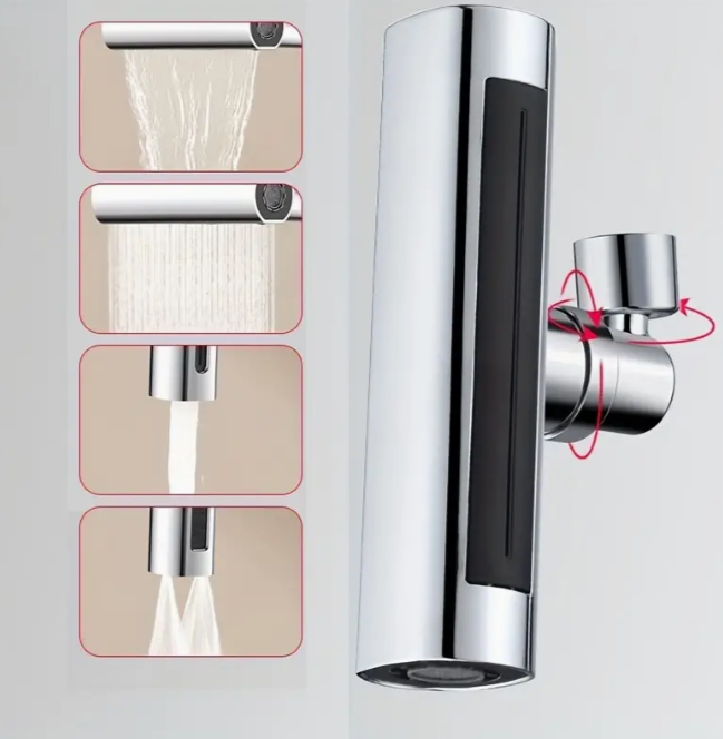 🚿 Grifo Giratorio 3 en 1