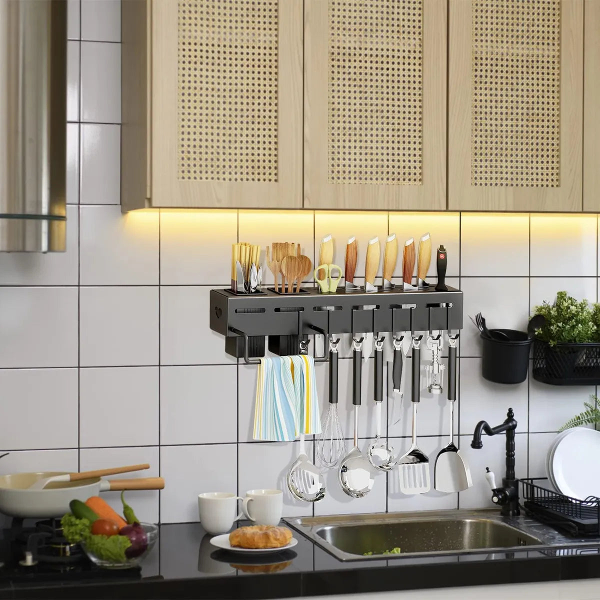🧂 Estante de Cocina de Acero Inoxidable
