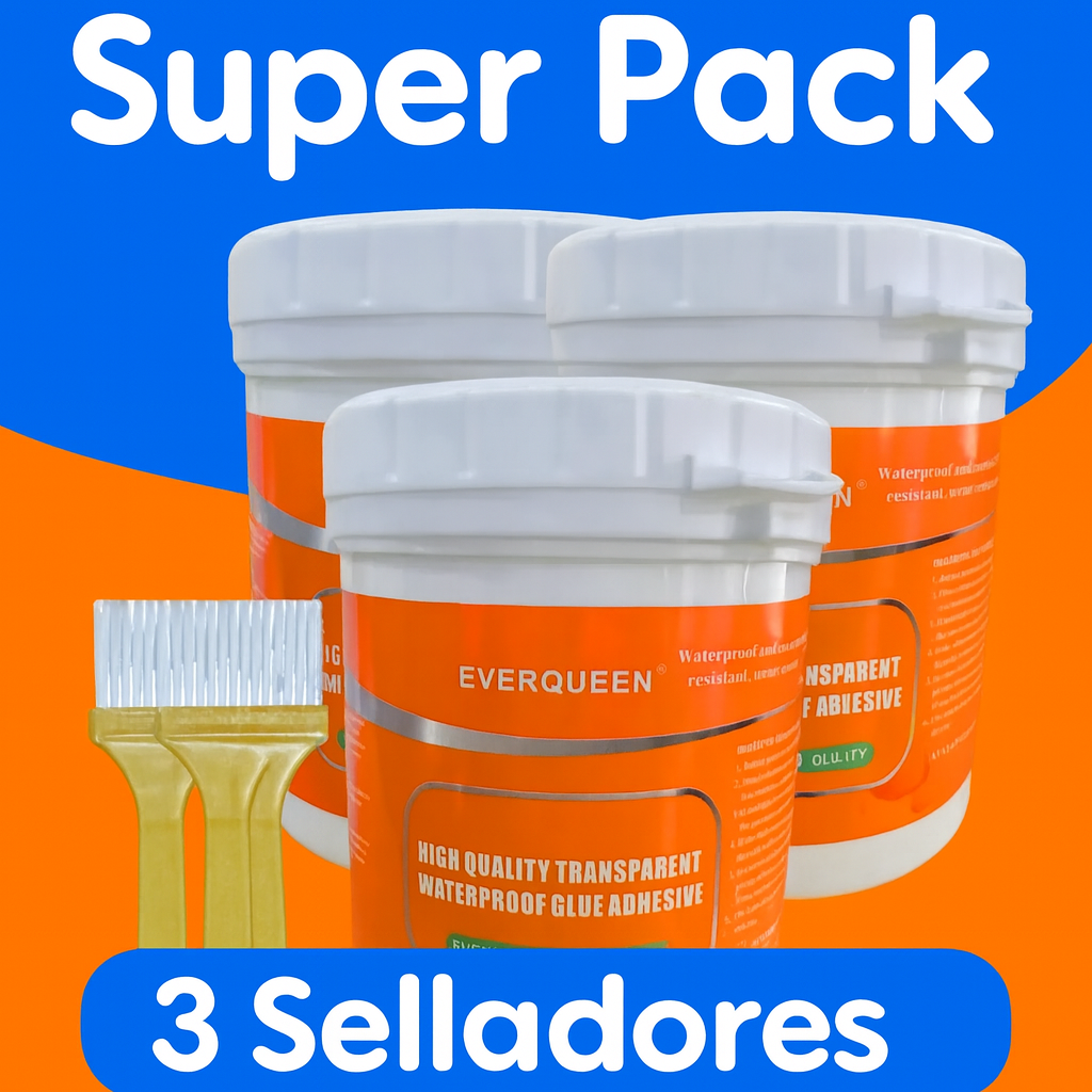 Pack de 3 selladores Adhesivos impermeable de 300g c/a💦✨